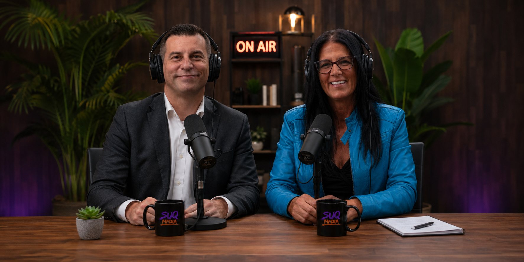 The People Suq podcast, recorded at the SUQ MEDIA studio in Calgary